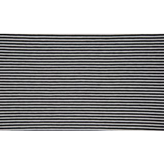 Jersey Streifen schwarz-weiß 0,3 cm