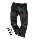 Reststück 36 cm Sommersweat Sweet Denim schwarz